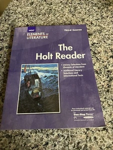 Elements of Literature The Holt Reader Third Course - Picture 1 of 3