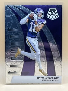 Mosaico Panini 2024 Justin Jefferson Elevate #12 Minnesota Vikings - Imagen 1 de 2