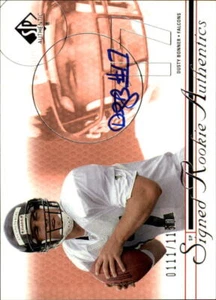 A4181- 2002 SP Authentic #194 Dusty Bonner RC Auto /1150 (SAMPLE PICTURE) - Picture 1 of 2