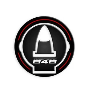 PROTEZIONE TAPPO BENZINA RESINA 3D DUCATI STREETFIGHTER 848 GP-317(M) R - Picture 1 of 1