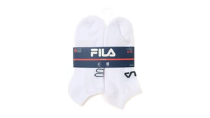 NEW in pkg FILA 6 Pair Women's Size 6-10 No Show Sock White - Picture 1 of 2