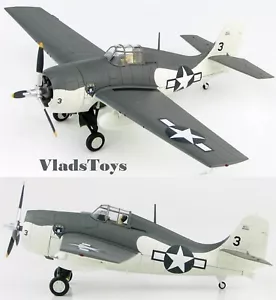 Hobby Master 1:48 Grumman F4F-4 Wildcat USN VC-12 Black 3 USS Core 1944 HA8903 - Picture 1 of 6