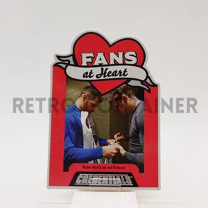 UPPER DECK 2023-24 NHL CREDENTIALS - Fans at Heart FH-2 Nathan MacKinnon Horvat - Imagen 1 de 1