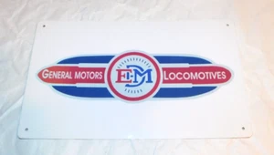 General Motors EMD Locomotives Metal Sign, 10" x 6" - Picture 1 of 1