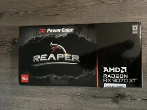 NEW in hand PowerColor Reaper AMD Radeon RX 9070 XT 16GB - Afbeelding 1 van 3