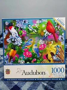Puzzle Songbird Collage Audubon 1000 pezzi - Foto 1 di 4