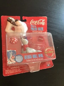 Vintage 1998 Coca Cola Polar World Crew Wind Up Beach Ball Seal New D-15 - Picture 1 of 1