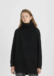 ACNE STUDIOS Disa Turtleneck sweater 100%wool oversized avant garde size M - Picture 1 of 8