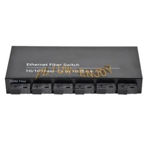 1PCS NEW Ethernet switch Converter 20KM Ethernet Fiber Optical Media Converter - Picture 1 of 7