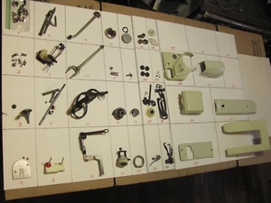Necchi Model 523 Sewing Machine Repair Part Lots - Picture 1 of 56