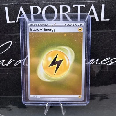 Basic Lightning Energy (Cosmos Holo) 004 Sv01: Scarlet & Violet Base Set Holo - Image 1 of 2