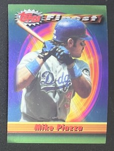 Mike Piazza 1994 Topps Finest #1 - Los Angeles Dodgers 