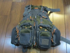 ProTackle Multi-pocket Fly Fishing Vest Backpack Chest Mesh Bag Adjustable - Bild 1 von 12