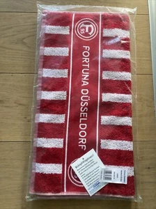 Fortuna Düsseldorf Handtuch Streifen Neu - Bild 1 von 2