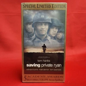 Vintage Saving Private Ryan VHS Double Tape New Factory Sealed 1998 - Picture 1 of 10