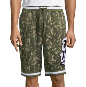 Ecko Unltd Basketball Shorts Sizes S, M New Olive Camo New - Picture 1 of 2