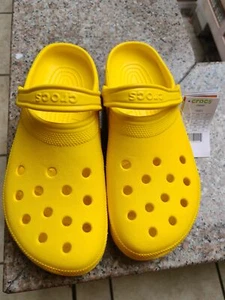 Crocs femme/homme classiques originales neuves jaune tailles 36 à 43 unisexe - Imagen 1 de 1