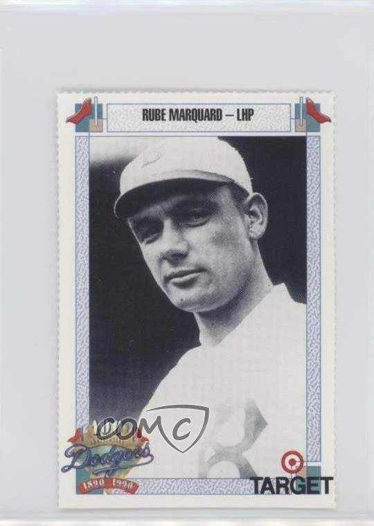 1990 Target Dodgers 100th Anniversary Rube Marquard #483 HOF - Image 1 of 2