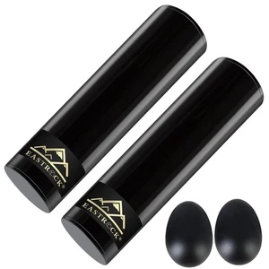 Stainless Steel Cylinder Shaker Percussion Instrument 2pcs Rhythm Latin Percu... - Bild 1 von 6