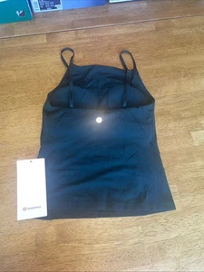 Nuovo con etichette Lululemon Align Cami Tank collo alto A/B, verde, taglia 2, verde legacy - Foto 1 di 2