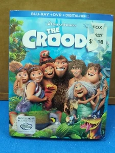 The Croods Blu-ray + DVD ~ 2 disc set ~ Slipcase Fast Shipping πΊπΈ - Picture 1 of 2