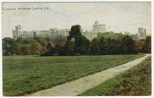 Windsor Castle Old Postcard Posted 1929 #48 - Picture 1 of 2