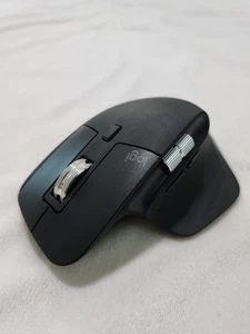 Logitech MX MASTER 3S Black Performance Wireless Mouse WORKS CLEAN - Afbeelding 1 van 6
