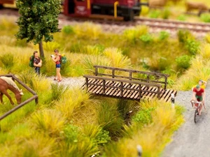 TODAVÍA Pequeño Pasamanos, Detalle Corte Láser Miniatura para Modelismo, 3,3 x 1,2 - Imagen 1 de 3