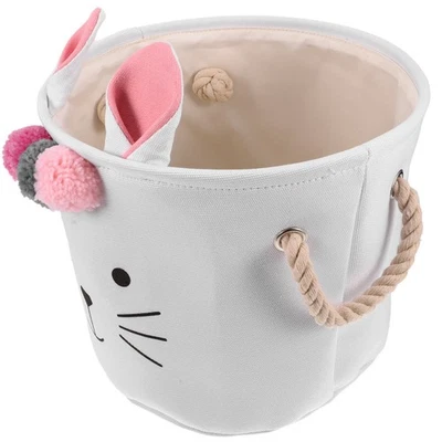  Wäschekorb Stoff Kleideraufbewahrung Organizer Zusammenklappbarer - Bild 1 von 4