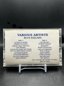 Blue Ballads : Various Artists - Blue Note / Advance Cassette 1991 - Picture 1 of 5