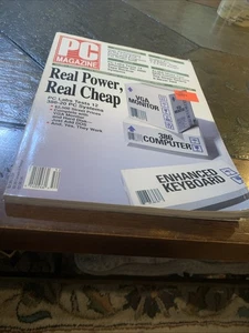 1989 DECEMBER 26 PC MAGAZINE - LOW COST 386/20S FRONT COVER - H 8489 - Bild 1 von 3