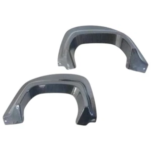 VARIS Carbon Muffler Heat Shield Set - Subaru WRX STI VAB - Rear Bumper Guards - Picture 1 of 23