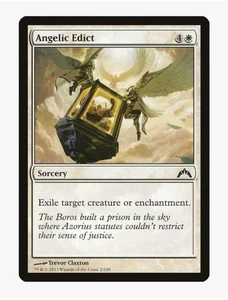 4x Angelic Edict | Gatecrash GTC | MTG Playset | Pauper EDH Exile Removal | LP - Picture 1 of 3