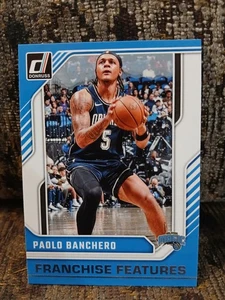 2024-25 Donruss Basketball Paolo Banchero #16 Franchise Features Orlando Magic - Picture 1 of 2