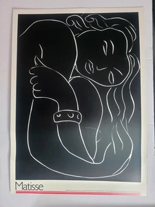 RARE Vtg Graphique de France Henri Matisse Pasiphae Poster On Cardboard 19"x 27" - Picture 1 of 6