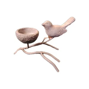 Bird and Nest, Tabletop Decorative TeaLight Candle - Picture 1 of 4