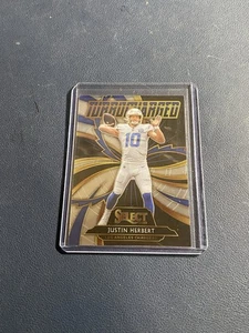 2020 Panini Select - Turbocharged Justin Herbert #T24 RC LA Chargers PWE v2 - Picture 1 of 2