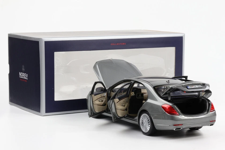 1:18 Mercedes-Benz S-Class V222 2013 Argento Metallizzato Norev 183481 - Immagine 1 di 4