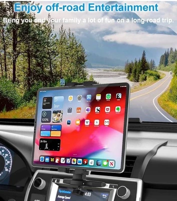 Car CD Slot Tablet Phone Holder Mount Van Truck Stand Fixed Adjustable Arm 360° - Image 1 of 4