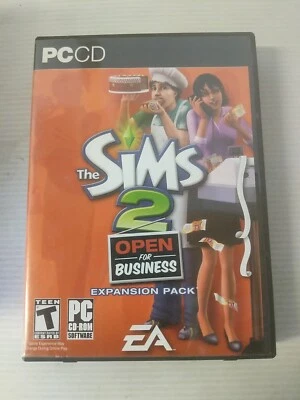 The Sims 2 Open For Business - PC Game Expansion Pack 2006 with Manual ~ #00a - Image 1 of 2