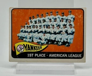 Yankees - 1st Place - American League 1965 Topps Card No# 513 - Picture 1 of 2