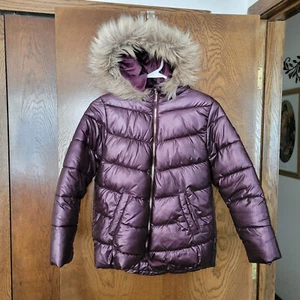 Juicy Couture Girl's Hooded Jacket Sz. M 10/12 Purple - Picture 1 of 5