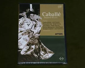 MONTSERRAT CABALLE BEYOND MUSIC DOCUMENTARY LIVE CONCERT OPERA TDK DVD New - Imagen 1 de 2