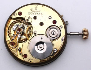 Union Glocke Glashütte Dürrstein Uhrwerk 41,24mm mit Zifferblatt - Picture 1 of 3