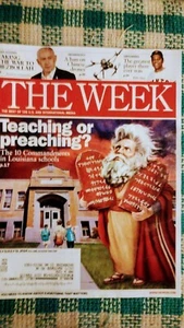 THE WEEK INTERNATIONAL MEDIA JULY 5 / 12/2024 TEACHING OR PREACHING?ISSUE - Picture 1 of 24