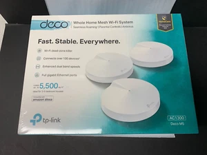 TP-LINK Deco M5 AC1300 Whole-home WiFi System - Brand New - Picture 1 of 3