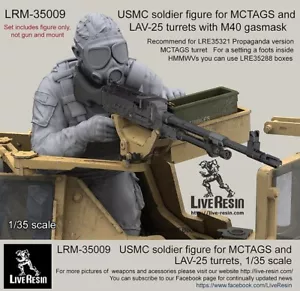 Soldado USMC de resina viva LR-M35009 1/35 - Imagen 1 de 2