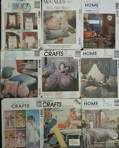 Sewing Patterns Decor/Headwrap/Easter/Crafts/Christmas/Pillows/Drapes Lot #11 - Picture 1 of 67