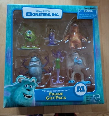 迪士尼/皮克斯怪物公司 人偶礼品包 02 - 全新 - 完好带盒 复古 — 第 1/3 张图片
