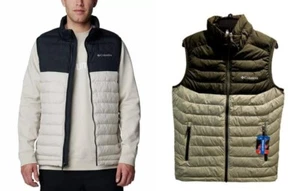 Columbia Men's White Out Omni-Heat Puffer Vest - Picture 1 of 12
